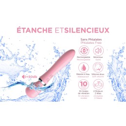 Powerful Wand - Bordeaux Taille unique