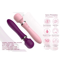Powerful Wand - Bordeaux Taille unique