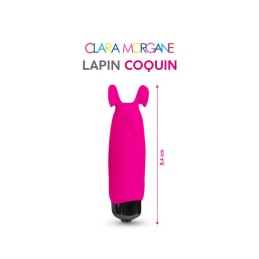 Mini vibromasseur Lapin Coquin Clara Morgane - Rose Taille unique - Clara Morgane - Vibrateurs