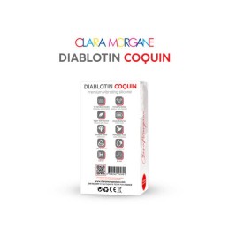 Mini vibromasseur Diablotin Coquin Clara Morgane - Rouge Taille unique
