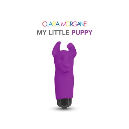 Mini vibromasseur My little Puppy Clara Morgane - Violet Taille unique - Clara Morgane - Vibrateurs