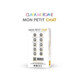Mini vibromasseur Mon petit chat Clara Morgane - Noir Taille unique