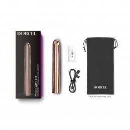 Vibromasseur Dorcel Pink Lady 2.0 19 cm - Rose Taille unique Vibromasseur Dorcel Pink Lady 2.0 19 cm - Rose Taille unique