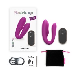 MATCH UP - Sweet Orchid - Jouet pour couple télécommandé Taille unique