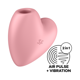 Stimulateur Satisfyer Cutie Heart - Rose  - Satisfyer - Vibrateurs