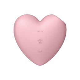 Stimulateur Satisfyer Cutie Heart - Rose Stimulateur Satisfyer Cutie Heart - Rose