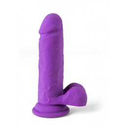 VIBROMASSEUR RéALISTE "R12" 14.4CM AVEC TéLéCOMMANDE VIOLET  - Virgite - Vibrateurs