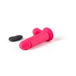 VIBROMASSEUR RéALISTE "R12" 14.4CM AVEC TéLéCOMMANDE ROSE VIBROMASSEUR RéALISTE "R12" 14.4CM AVEC TéLéCOMMANDE ROSE