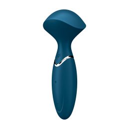 Mini Wand-er Vibromasseur Satisfyer - Bleu  - Satisfyer - Vibrateurs