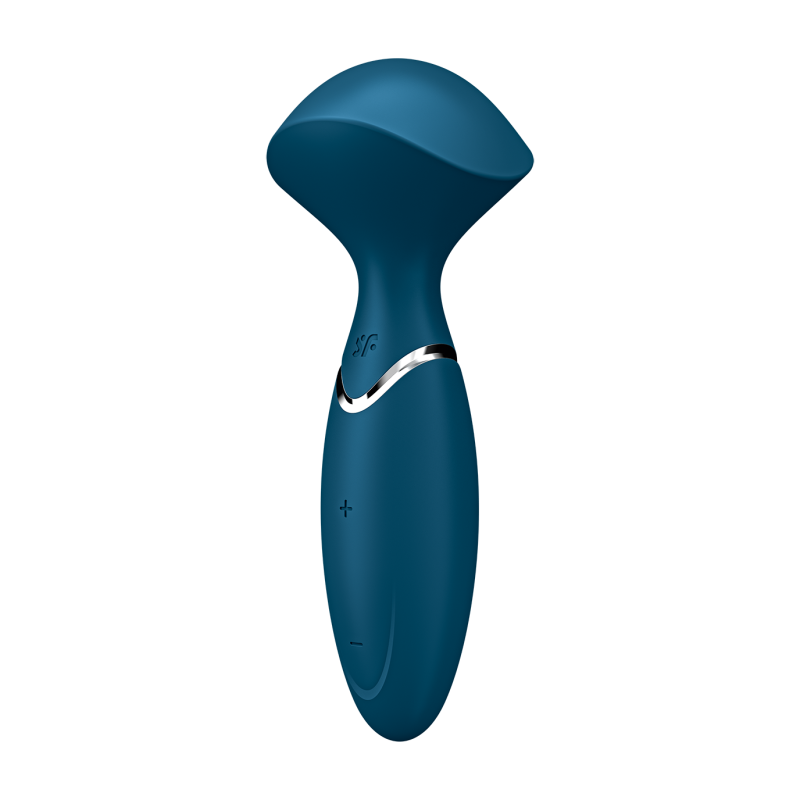 Mini Wand-er Vibromasseur Satisfyer - Bleu  - Satisfyer - Vibrateurs Mini Wand-er Vibromasseur Satisfyer - Bleu  - Satisfyer - Vibrateurs