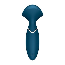 Mini Wand-er Vibromasseur Satisfyer - Bleu Mini Wand-er Vibromasseur Satisfyer - Bleu