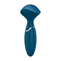Mini Wand-er Vibromasseur Satisfyer - Bleu Mini Wand-er Vibromasseur Satisfyer - Bleu