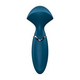 Mini Wand-er Vibromasseur Satisfyer - Bleu Mini Wand-er Vibromasseur Satisfyer - Bleu