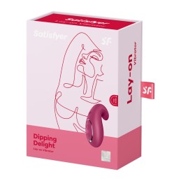 Dipping delight Stimulateur Satisfyer - Framboise Taille unique Dipping delight Stimulateur Satisfyer - Framboise Taille unique