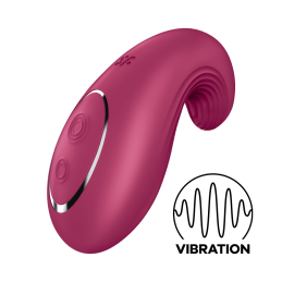Dipping delight Stimulateur Satisfyer - Framboise Taille unique Dipping delight Stimulateur Satisfyer - Framboise Taille unique