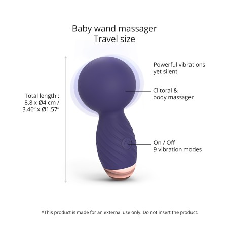 Itsy Bitsy vibromasseur - Midnight Indigo Taille unique - Love to Love - Vibrateurs Itsy Bitsy vibromasseur - Midnight Indigo Taille unique - Love to Love - Vibrateurs