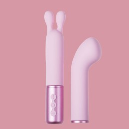Padparadscha - The naughty collection - Vibromasseur é téte interchangeable Rose  - Honey Play box - Vibrateurs