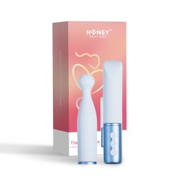 Aquamarine - The naughty collection - Vibromasseur é téte interchangeable Bleu  - Honey Play box - Vibrateurs