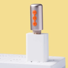 Partschinite - The naughty collection - Vibromasseur é téte interchangeable Orange