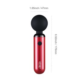 Pomi wand - Puissant mini vibromasseur - Rose et noir Pomi wand - Puissant mini vibromasseur - Rose et noir