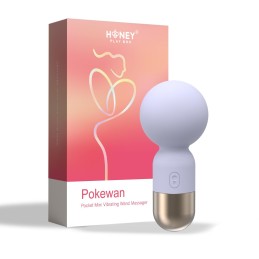 Pokewan - Mini vibromasseur de poche - Violet  - Honey Play box - Vibrateurs