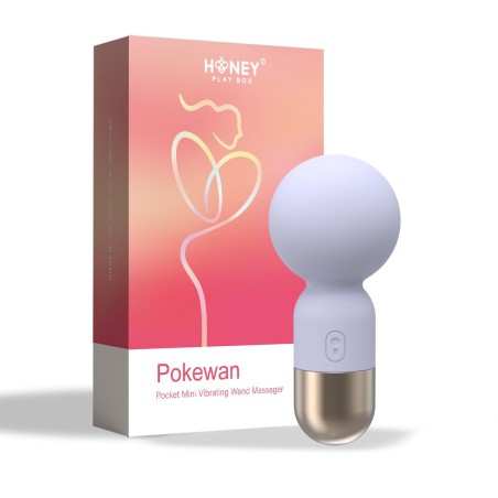Pokewan - Mini vibromasseur de poche - Violet  - Honey Play box - Vibrateurs Pokewan - Mini vibromasseur de poche - Violet  - Honey Play box - Vibrateurs