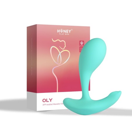 Loli Bleu - vibromasseur avec application pour le point G et le clitoris  - Honey Play box - Vibrateurs