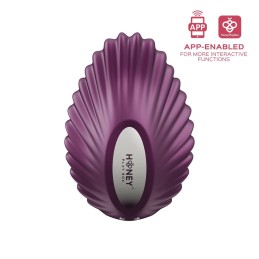 Pearl Violet - Vibromasseur magnétique contrélé par application  - Honey Play box - Vibrateurs