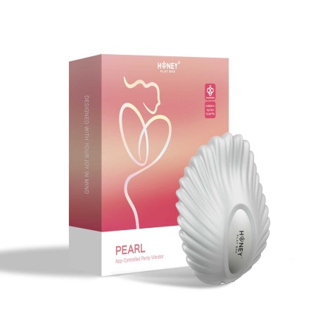 Pearl Blanc - Vibromasseur magnétique contrélé par application  - Honey Play box - Vibrateurs Pearl Blanc - Vibromasseur magnétique contrélé par application  - Honey Play box - Vibrateurs