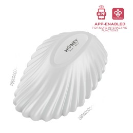 Pearl Blanc - Vibromasseur magnétique contrélé par application Pearl Blanc - Vibromasseur magnétique contrélé par application
