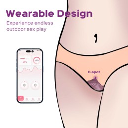 Pearl Blanc - Vibromasseur magnétique contrélé par application Pearl Blanc - Vibromasseur magnétique contrélé par application