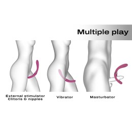 Vibromasseur Infinite Joy - Prune Taille unique