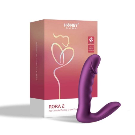 RORA 2 Capteur de pression G-Spot rotatif et stimulateur clitoridien  - Honey Play box - Vibrateurs