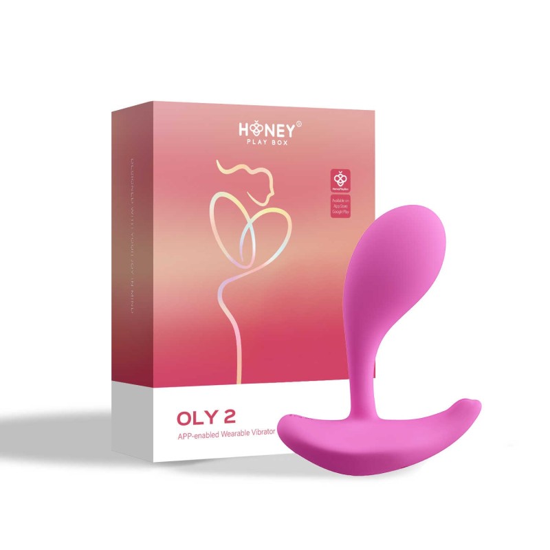 Oly 2 Vibromasseur é pression et application controlable avec le voix Rose - Honey Play box - Vibrateurs Oly 2 Vibromasseur é pression et application controlable avec le voix Rose - Honey Play box - Vibrateurs
