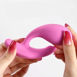 Oly 2 Vibromasseur é pression et application controlable avec le voix Rose