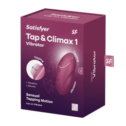 Tap and climax Satisfyer - Rose Taille unique - Satisfyer - Vibrateurs