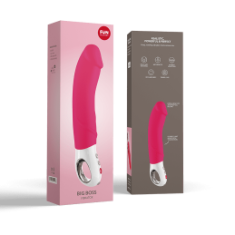 Big Boss - Vibromasseur réaliste XL - Rose Taille unique