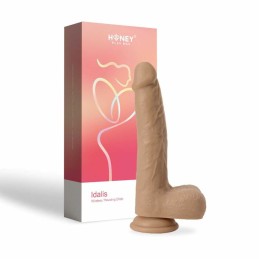 Idalis - Gode vibrant avec va et vient 20.30 cm - Chair  - Honey Play box - Godes sans vibration