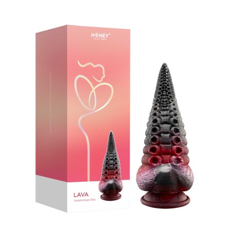 Lava Gode ??géant en forme de tentacule fantastique Taille unique - Honey Play box - Godes sans vibration