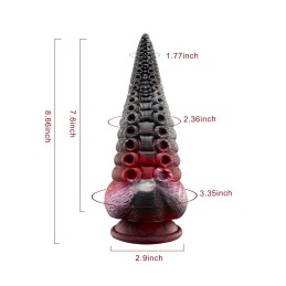 Lava Gode ??géant en forme de tentacule fantastique Taille unique