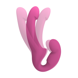 Share Lite - Gode é double extrémité - Rose Taille unique