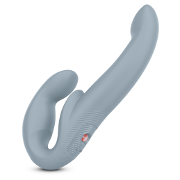 Share Vibe Pro - Vibromasseur Double - Gris cool Taille unique - Fun Factory - Godes sans vibration