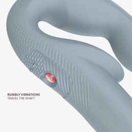 Share Vibe Pro - Vibromasseur Double - Gris cool Taille unique Share Vibe Pro - Vibromasseur Double - Gris cool Taille unique