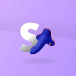 Limba Flex S - Dildo pliable - Bleu électrique Taille unique - Fun Factory - Godes sans vibration