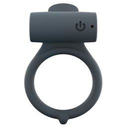Cockring Vibrant Power Clit + - Noir Taille unique