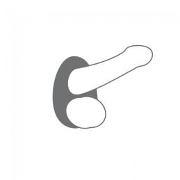 Cockring Liquid-soft ultra doux - Gris Taille unique