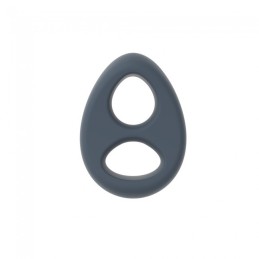 Cockring Liquid-soft ultra doux - Gris Taille unique
