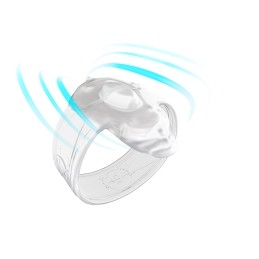 Cockring G-Lover L2L - Blanc Taille unique - Love to Love - Vibrateurs