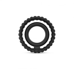 Cockring Dual ring Dorcel - Noir Taille unique - Dorcel - Vibrateurs