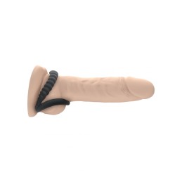 Cockring Dual ring Dorcel - Noir Taille unique - Dorcel - Vibrateurs